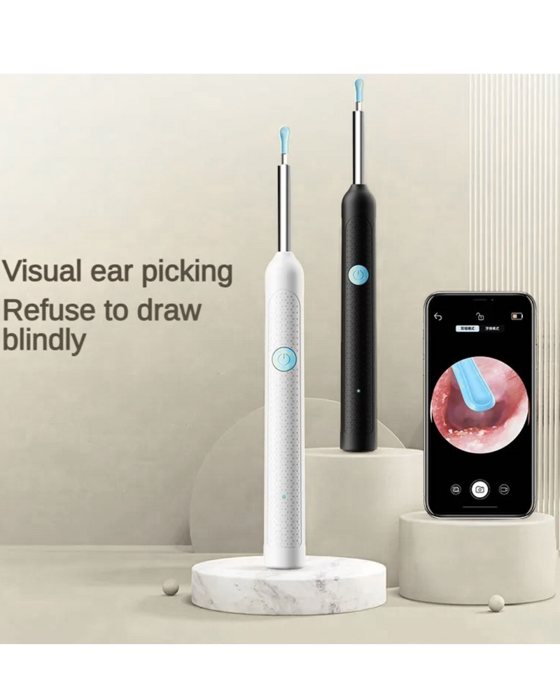 Wireless Ear Cleaner with HD Camera – Safe Silicone Earpick for Kids & Adults