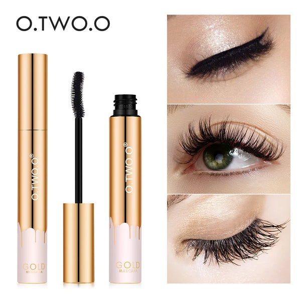 Lash Luxe: O.TWO.O 3D Gold Mascara for Bold, Long & Lifted Lashes! ✨
