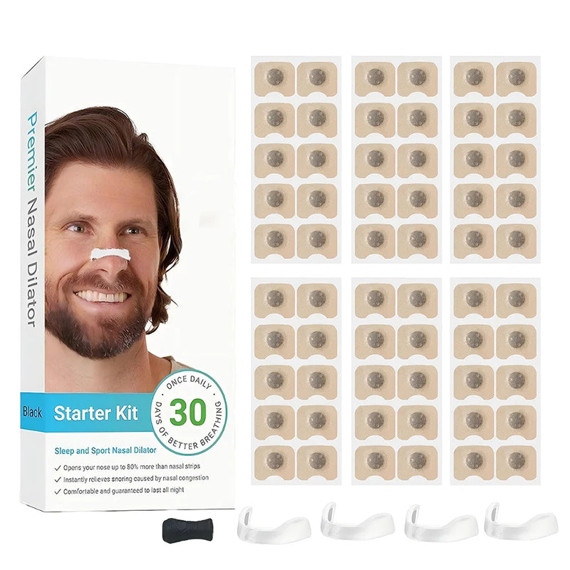 Magnetic Nasal Dilators – Nose Clips for Better Breathing, Snoring Relief & Oxygen Boost