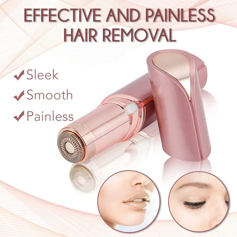 Smooth Moves! 💄 Mini Lipstick Epilator & Shaver for Effortless Hair Removal Anywhere