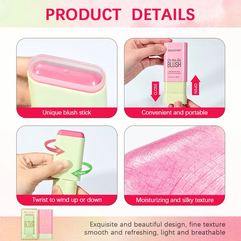 Blush Rush! 💕 PixiBlush Stick for That Effortless Korean Glow
