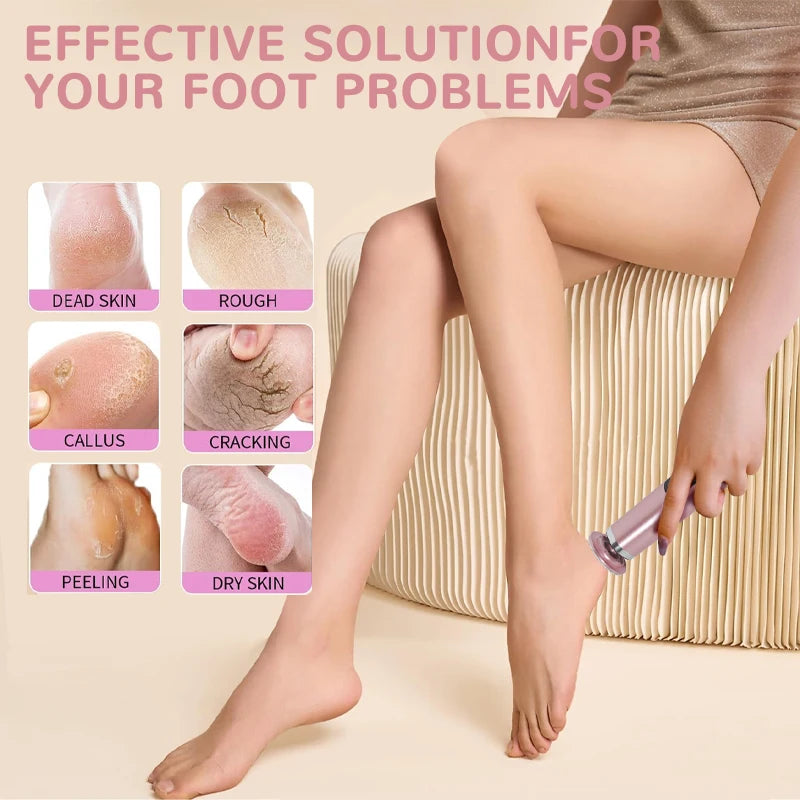 2-in-1 Electric Foot & Hand Care Tool – Callus Remover & Nail Polisher for Smooth, Shiny Feet & Hands 🦶💅✨