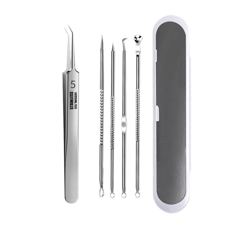 Acne Blackhead Removal  Stainless Steel Skin Care Kit