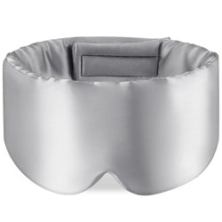 100% Mulberry Silk Sleep Mask – Ultra Soft Light-Blocking Eye Mask for Deep, Restful Sleep & Travel Comfort 😴✨