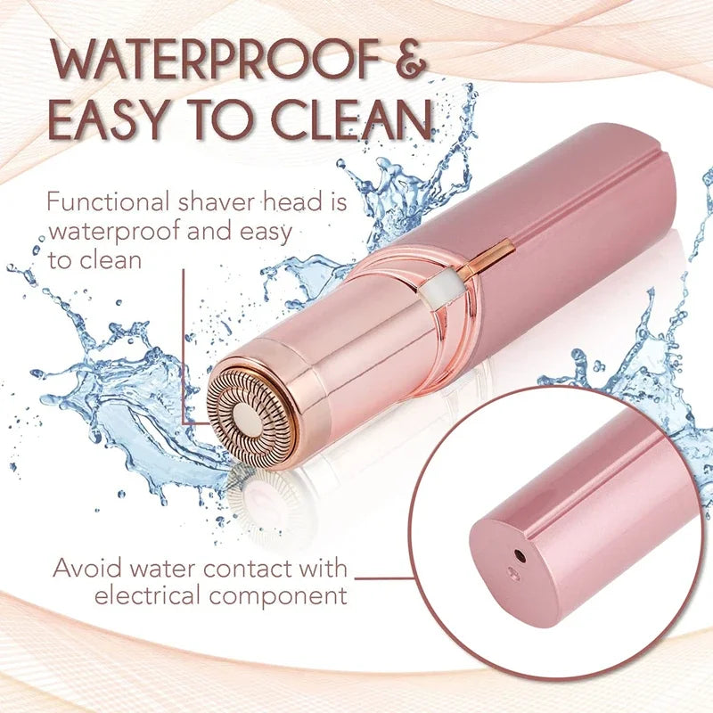 Smooth Moves! 💄 Mini Lipstick Epilator & Shaver for Effortless Hair Removal Anywhere
