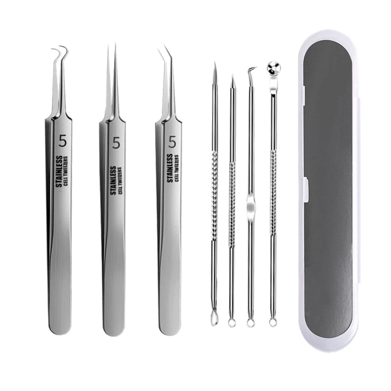 Acne Blackhead Removal  Stainless Steel Skin Care Kit