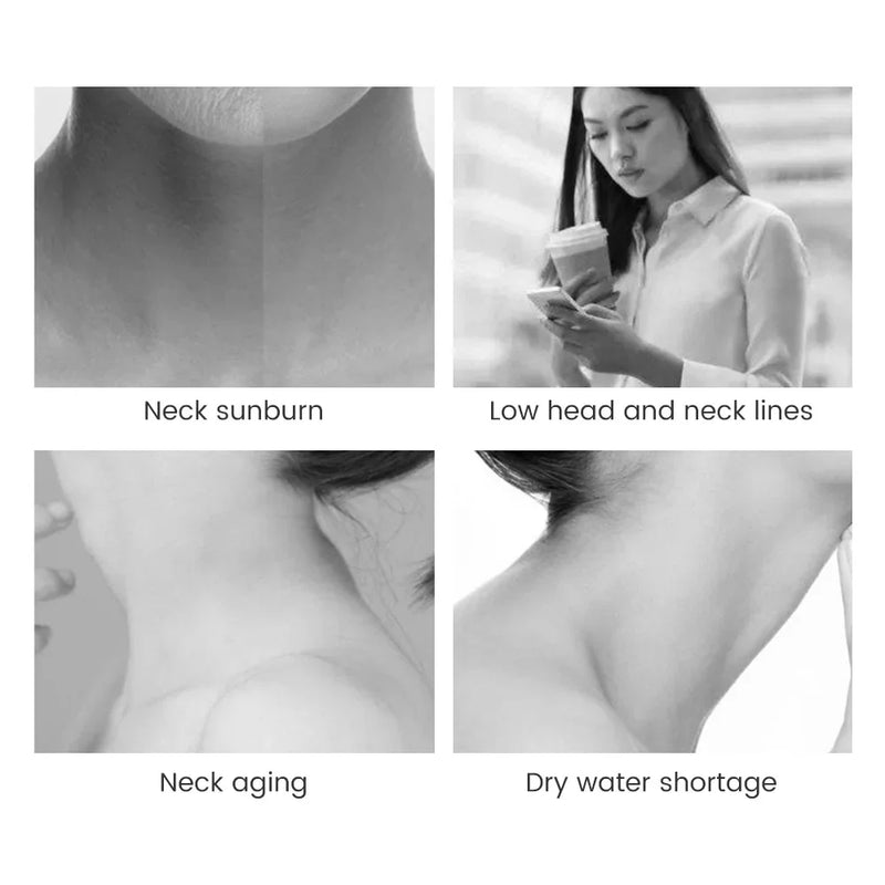 Face Neck Lift Beauty Device EMS Facial Massager LED