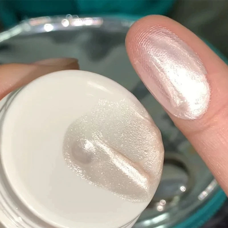 Pearlescent Diamond Liquid Highlighter – Intense Full-Body Glow, Long-Lasting Brightening Shimmer ✨