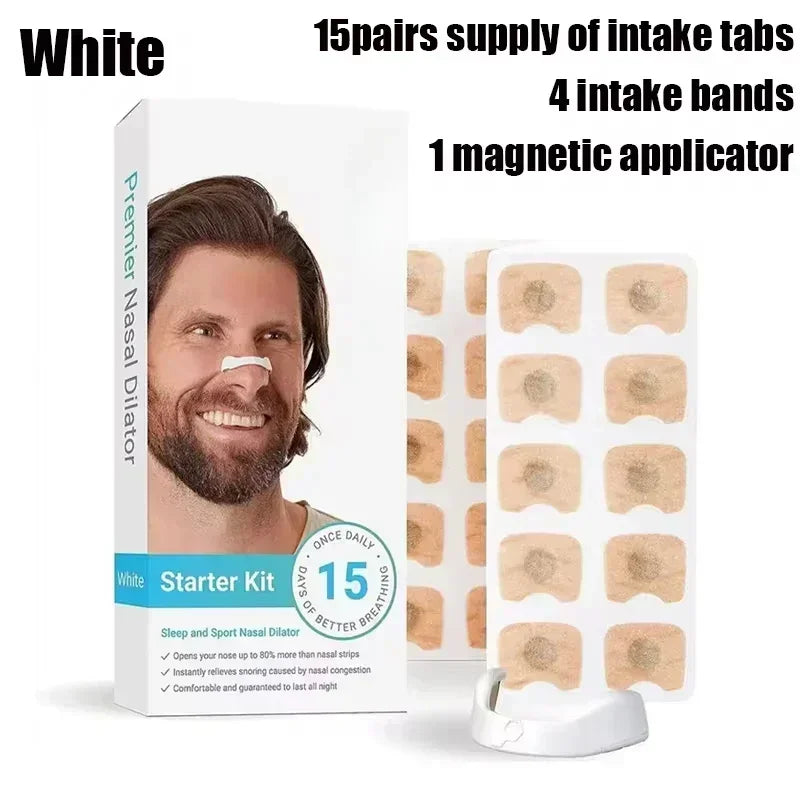 Magnetic Nasal Dilators – Nose Clips for Better Breathing, Snoring Relief & Oxygen Boost