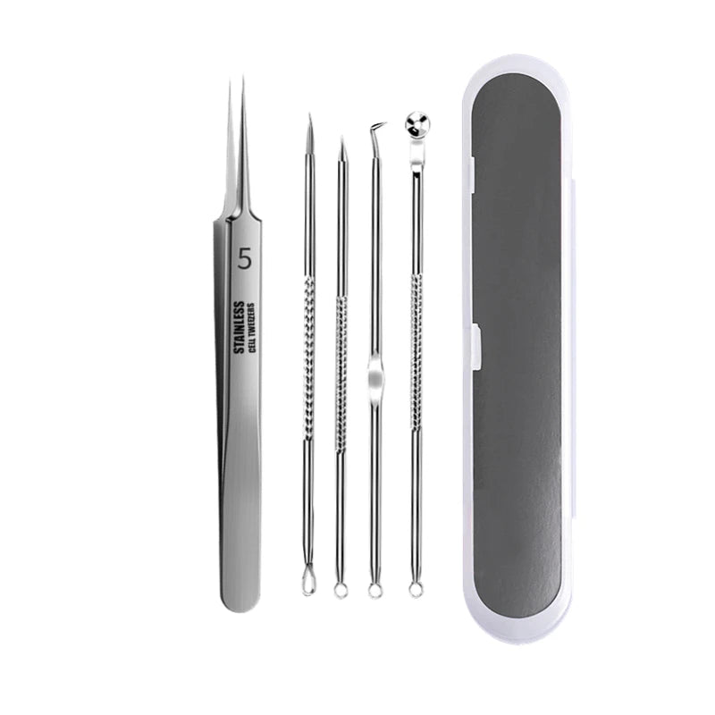 Acne Blackhead Removal  Stainless Steel Skin Care Kit