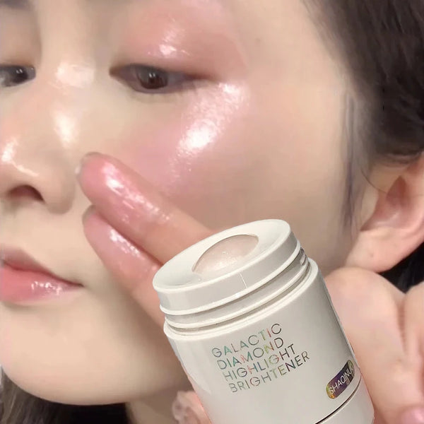Pearlescent Diamond Liquid Highlighter – Intense Full-Body Glow, Long-Lasting Brightening Shimmer ✨