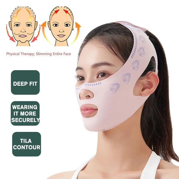 Beauty Slimming Bandage V Shaper Mask Face